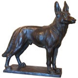 Continental Sculpture of Shepherd