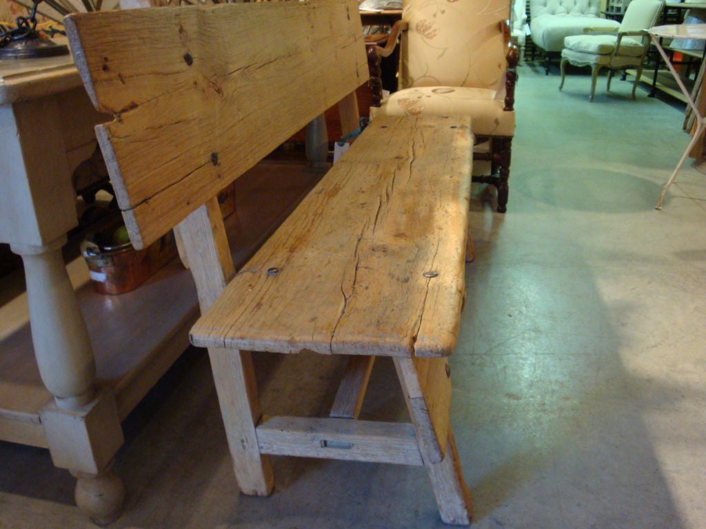 20th Century Antique Mexican Bench