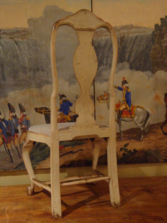 18th Century and Earlier Set of Six  Rococo  Chairs