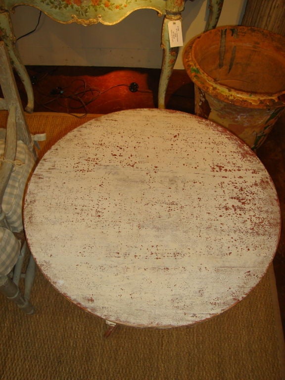 19th. Century Swedish Tilt Top Table