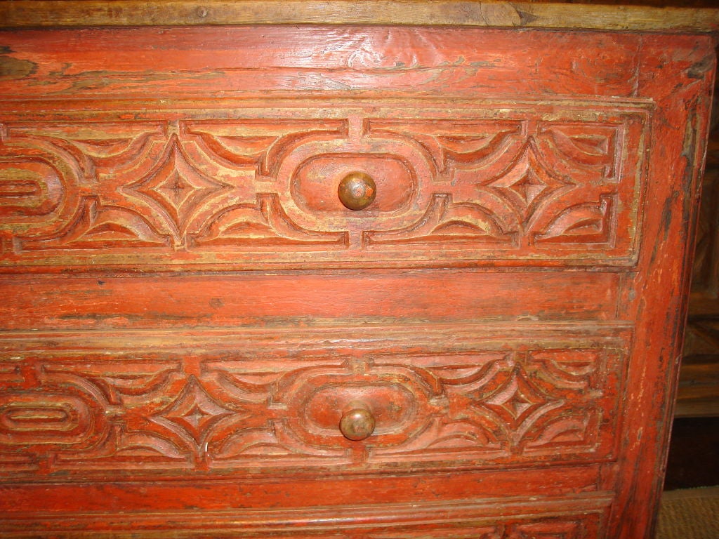 Painted Catalan Commode