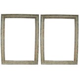 Antique Pair 18th.C. Painted Spanish Frames