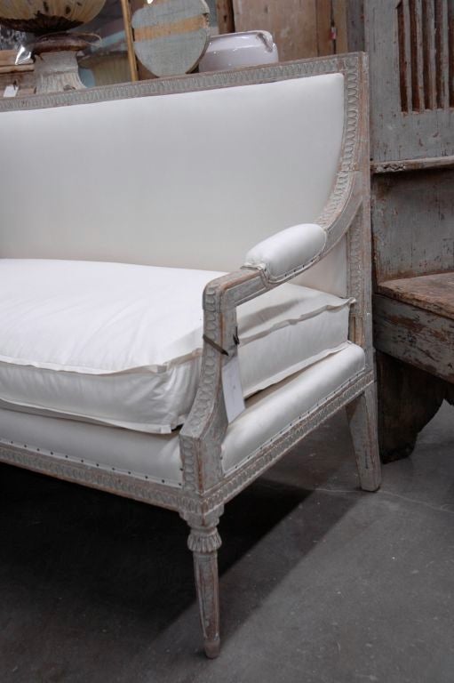 18th Century and Earlier Late 18th c. Swedish Gustavian Settee