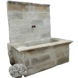 Reclaimed Stone Wall Fountain