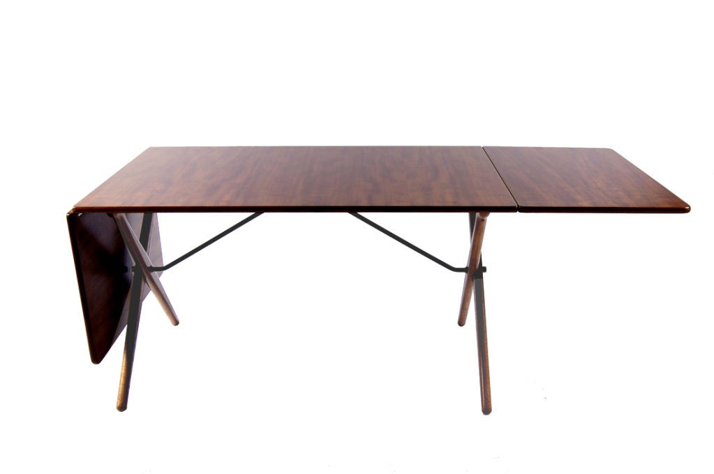 Drop Leaf Dining Table by Hans Wegner