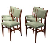 Set of Six Dining Chairs by Gio Ponti