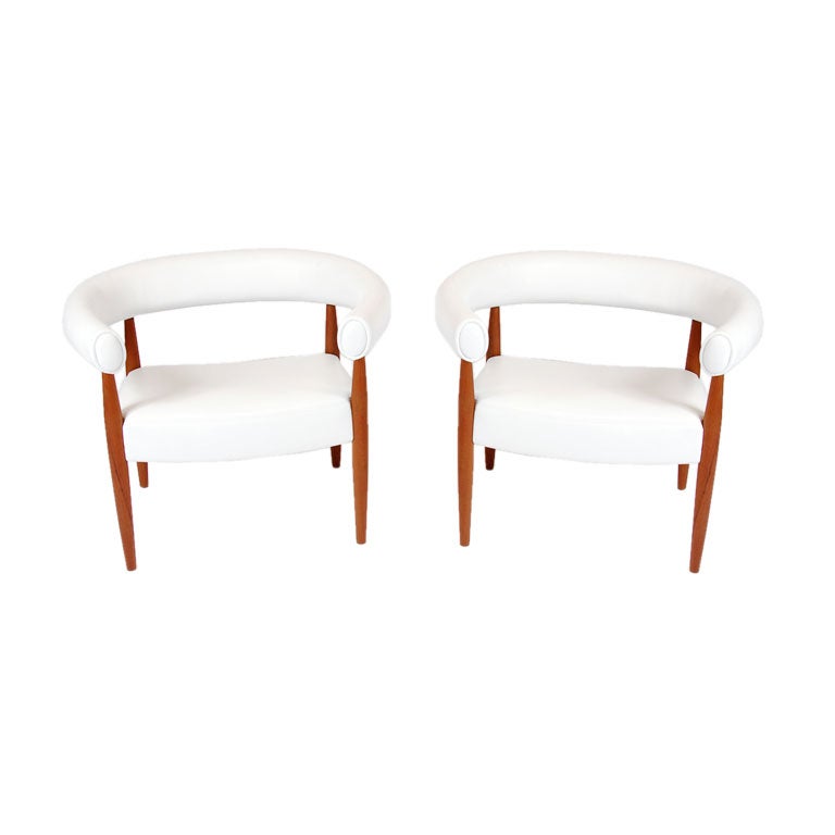 Pair of Ring Chairs by Nanna Ditzel