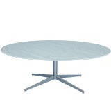 Florence Knoll Oval Marble Top Table
