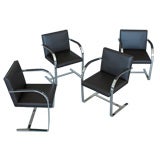 Mies van der Rohe for Knoll Brno Chairs