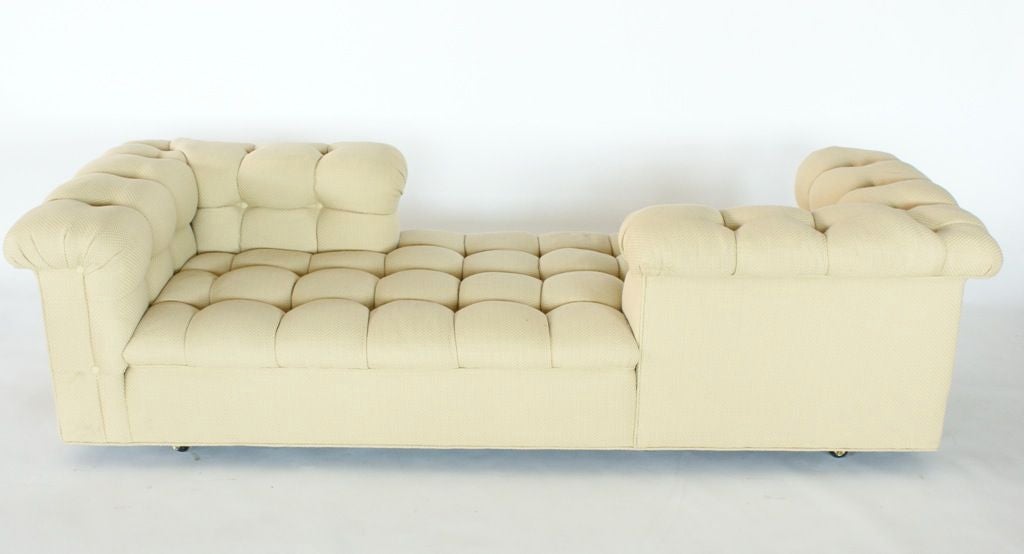 Edward Wormley Tete-a-Tete Sofa for Dunbar