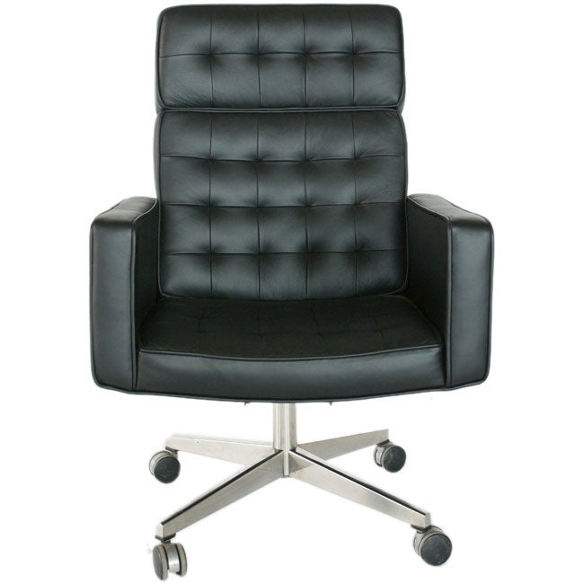 Knoll High Back Desk Chair By Vincent Cafiero