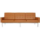 Knoll International 67C Three-Seat Sofa by Art Metal
