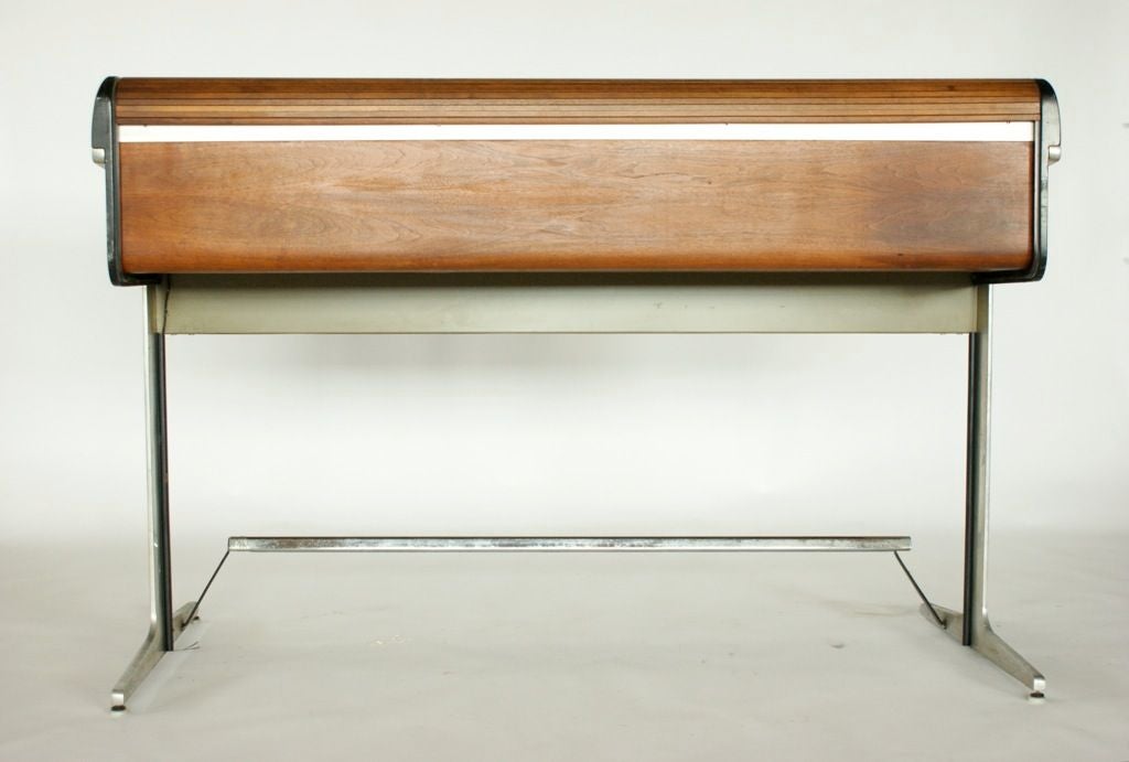 George Nelson Action Office Tambour Desk and Perch Chair