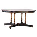 An Anglo-Grec Dining Table by Lamb of Manchester
