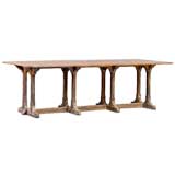 A Reformed Gothic Oak Dining Table