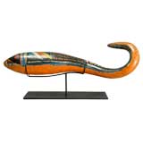 Vintage Mexican Lacquered Gourd, Olinala, Circa 1930.