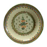 Rare Talavera Poblana Lebrillo - Circa 1850 Antique Rare Talavera Poblana Lebrillo - Circa 1850