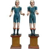 Pair Spanish Colonial Angels