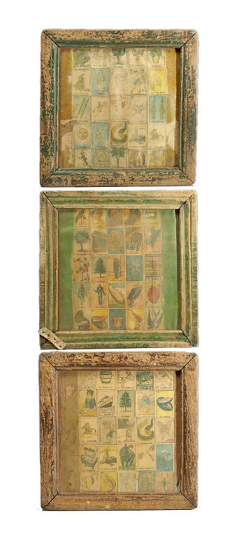 Vintage Mexican Loteria Cards - circa 1930