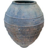 Large Antique Spanish Olive Jar