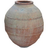 Large Antique Spanish Olive Jar
