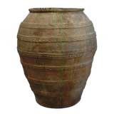 Large 19th century Spanish Olive Jar