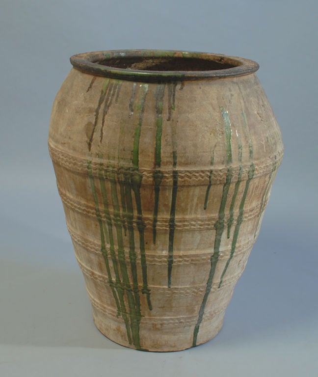 Large Antique Spanish Olla