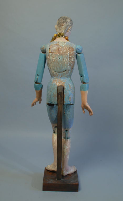 Spanish Colonial Articulated Santo - Santa Maria 3
