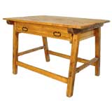 Antique Mexican Sabino Wood Table