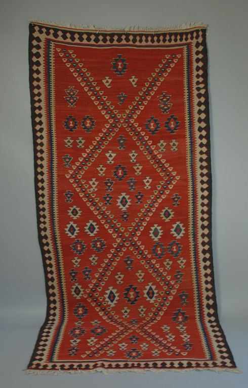 Antique Bidjar Shashavan Kilim