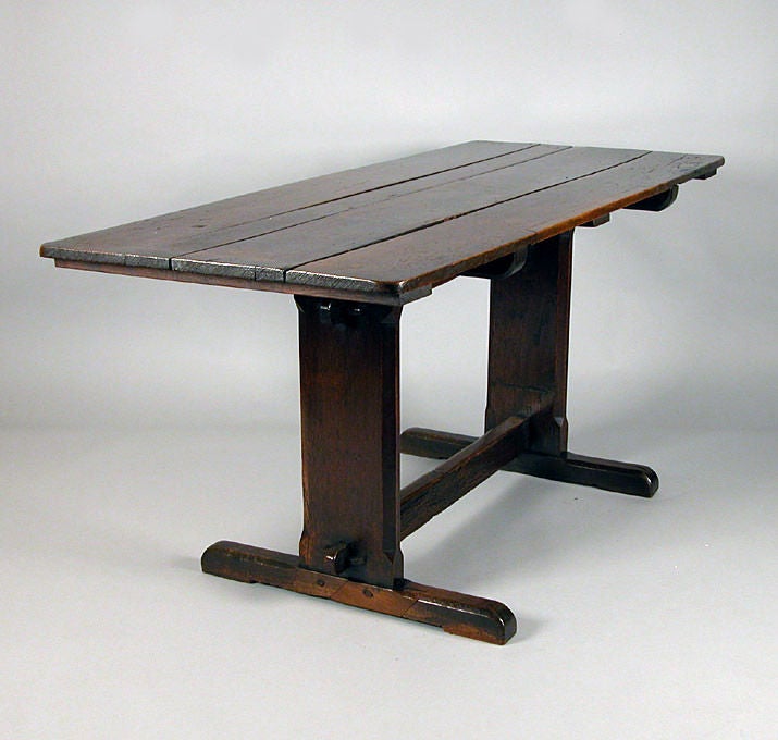 A good 18th century French Trestle Table