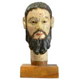 Antique Colonial Saint's Head - Indo China