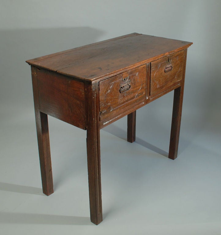 19th Century Filipino Nara Mahogany Altar Table