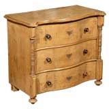French serpentine chest