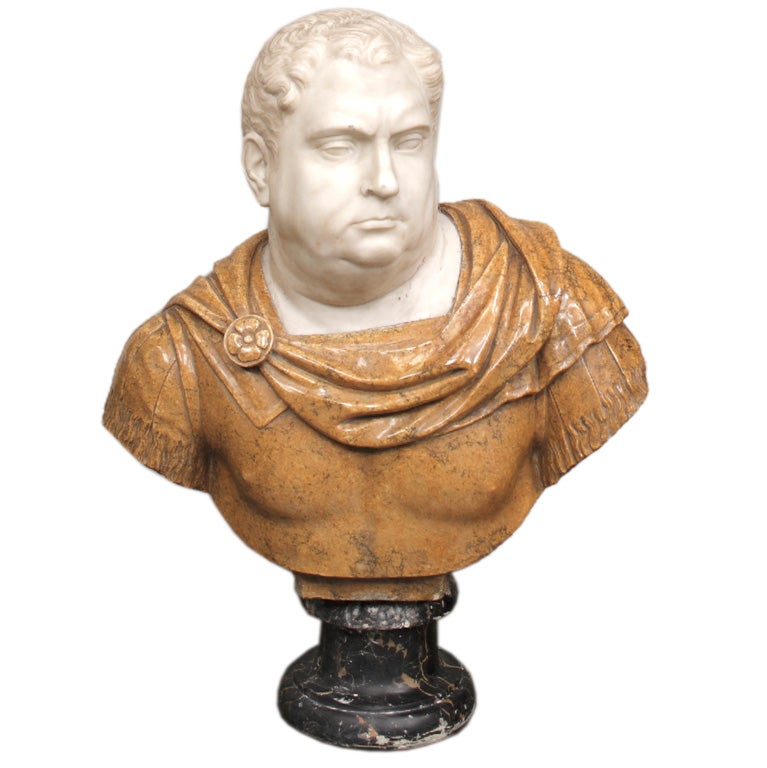 18th Century Bust of Emperor Vitellius