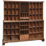 A George III pine Estate Cupboard