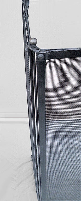 Arts and Craft 5 Fold Large Fire Screen