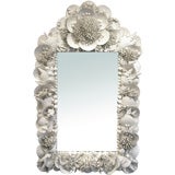 A Natural Shell & Coral Mirror