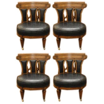 Set of Four Chairs by Monteverdi-Young
