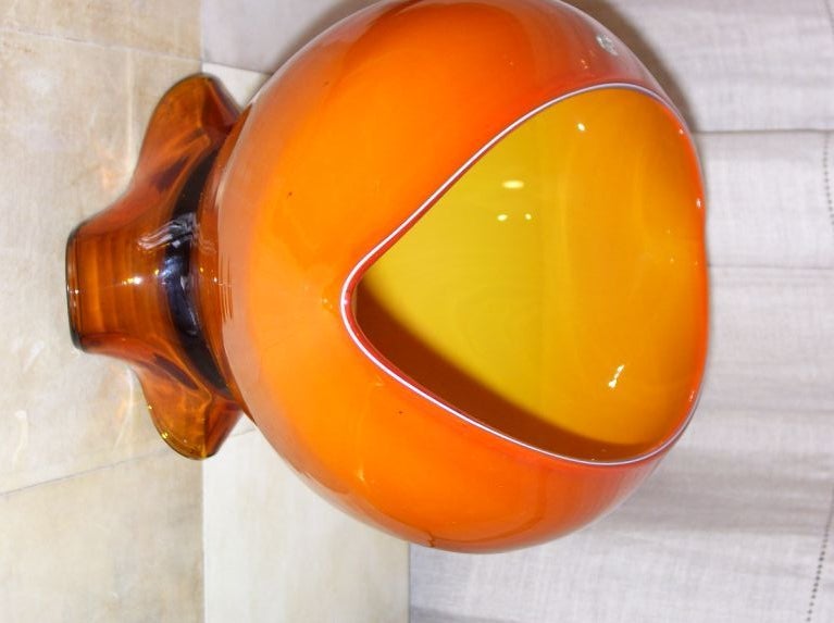 Mid-Century Modern Free-Form Murano Bowl For Sale