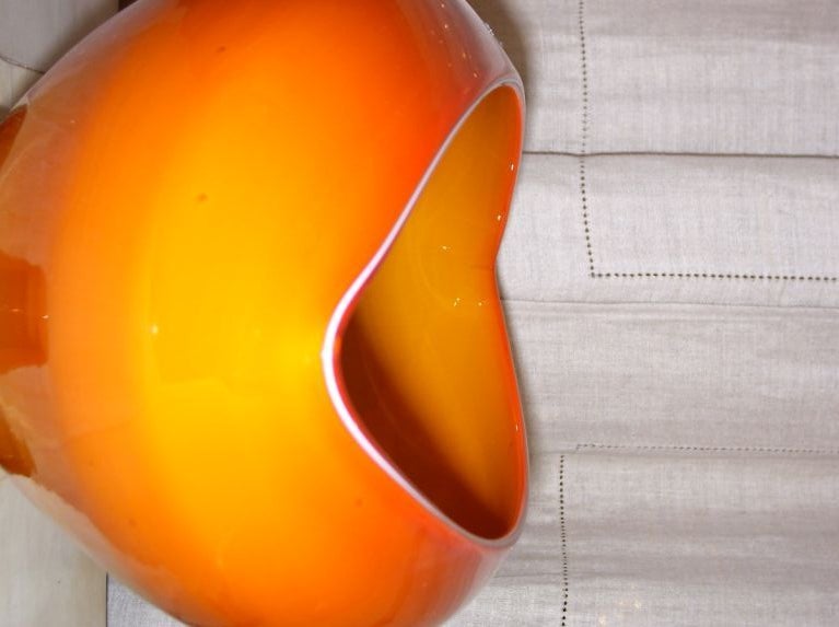Mid-20th Century Free-Form Murano Bowl For Sale