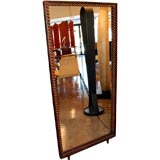 1940'S Standing Mirror By: GILBERT POILLERAT 2