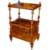 Burl Walnut English Canterbury