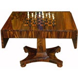 Regency Period Calamander Wood Game Table