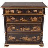 Antique Regency style Chinoiserie Chest of Drawers