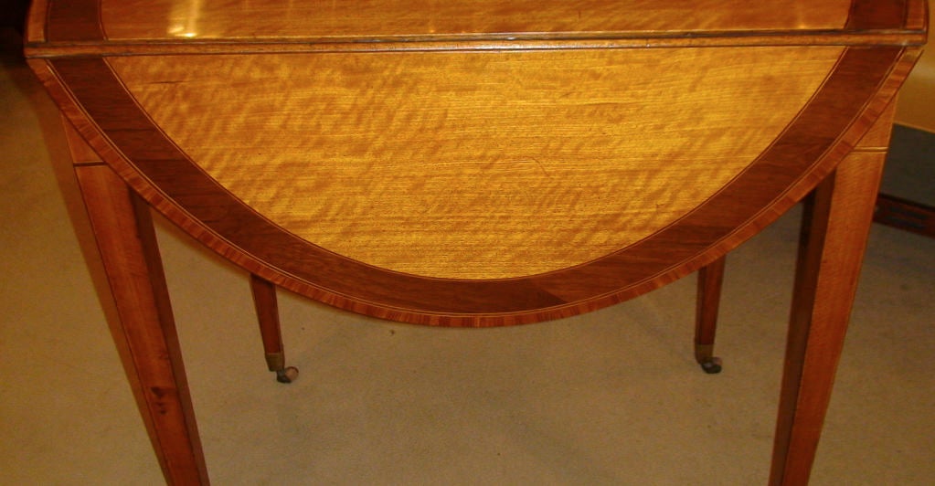 GEORGE III PERIOD PEMBROKE TABLE