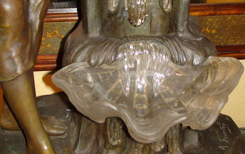 20th Century ALFRED JEAN FORETAY SCULPTURE For Sale
