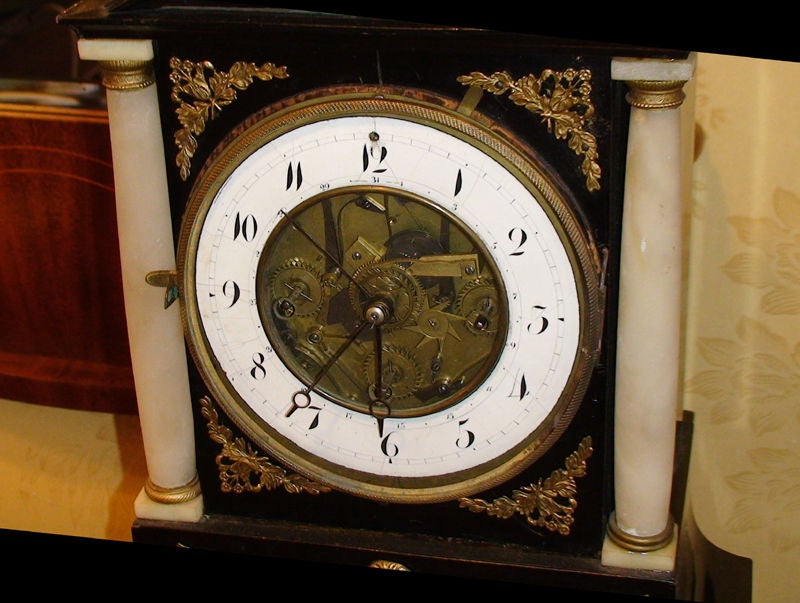 An Exquisite Preiod Austrian Empire Bronze Clock