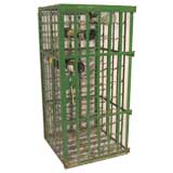 Vintage French Wine Rack or Cage