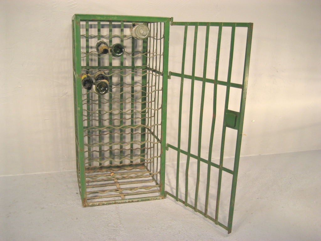 Metal French Wine Rack or Cage